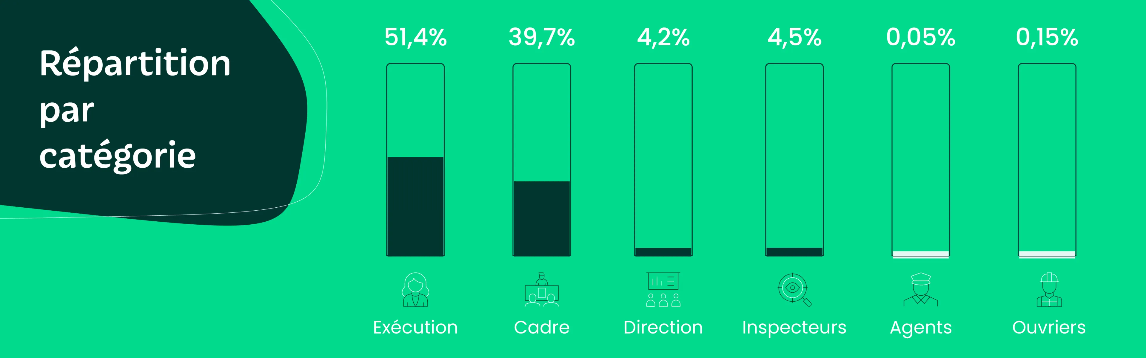 Repartition par categorie de fonction